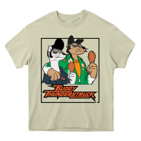 Mossy buddy thunderstruck friend Heavy Core Tee - linhVisuals