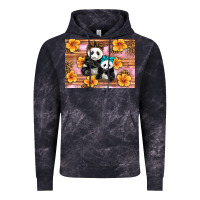 Cloud Black Mama Panda And Baby Panda Vintage Hoodie - Artiststas