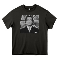 Asphalt swans reflecting elephants 1937 by salvador dali 83665573 Heavy Core Tee - linhVisuals