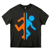 Asphalt portal   portal Heavy Core Tee - linhVisuals