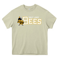 Mossy salt lake city bees Heavy Core Tee - linhVisuals