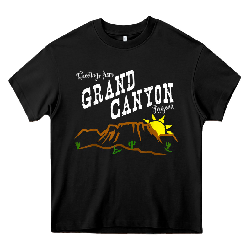 Arizona Grand Canyon Greetings Souvenir Tee Shirt Heavy Core Tee by linhVisuals | Teevron
