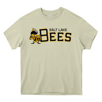 Mossy salt lake city bees Heavy Core Tee - linhVisuals
