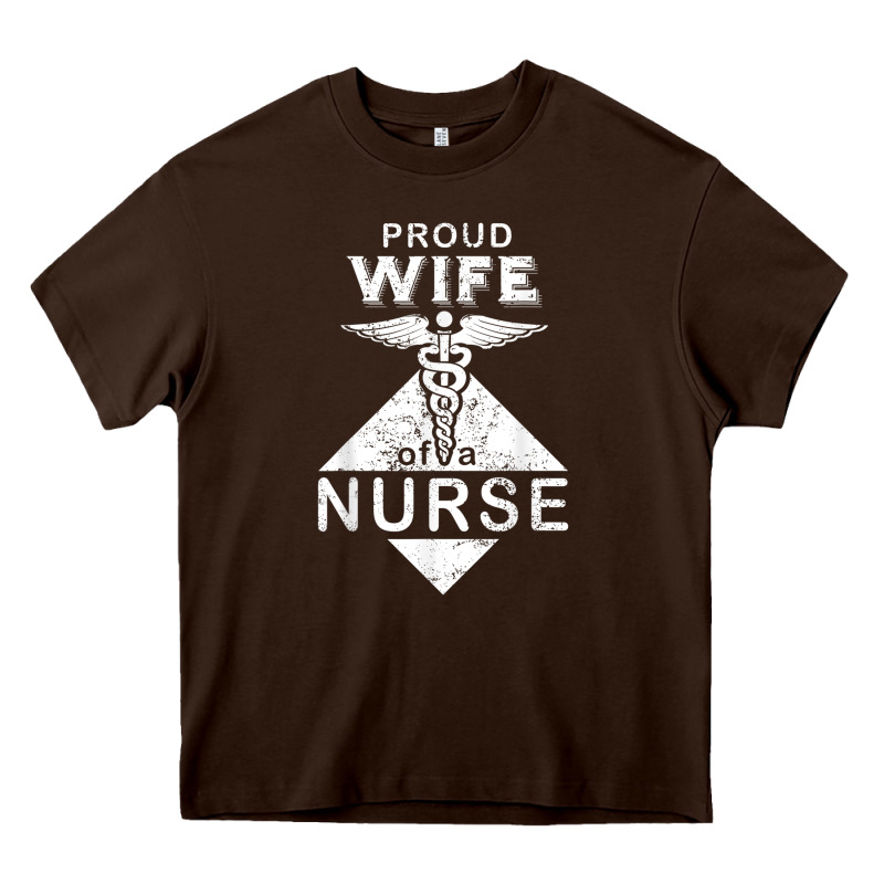 My Husband Is A Nurse Im A Proud Wife Of A Nurse Heavy Core Tee by linhVisuals | Teevron