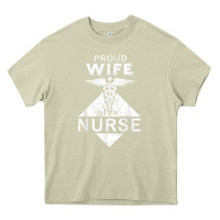 Mossy my husband is a nurse im a proud wife of a nurse Heavy Core Tee - linhVisuals