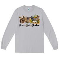 Moon Dust peace love chicken Long Sleeve Tee - LillyAllenDesigns
