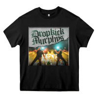 Black drop Heavy Core Tee - linhVisuals