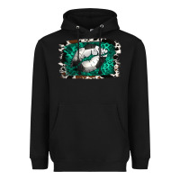Black Soccer Lips Heavyweight Hoodie - Jasminsmagicworld
