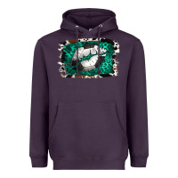 Plum Soccer Lips Heavyweight Hoodie - Jasminsmagicworld