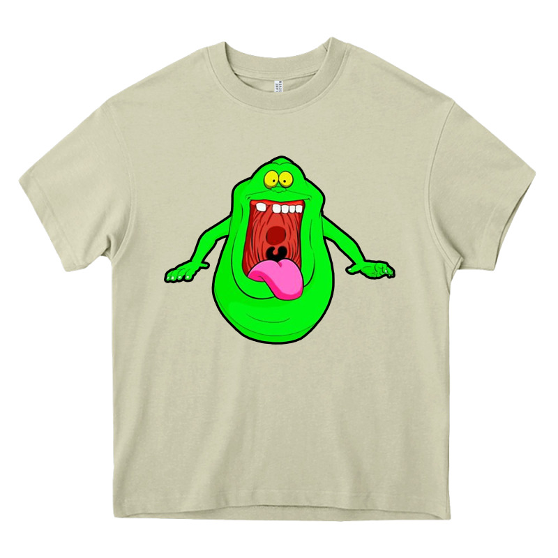 Slimer Ghost Anime Heavy Core Tee by linhVisuals | Teevron