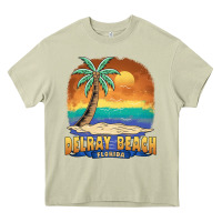 Mossy delray beach florida  vintage distressed souvenir long sleeve t shirt Heavy Core Tee - linhVisuals