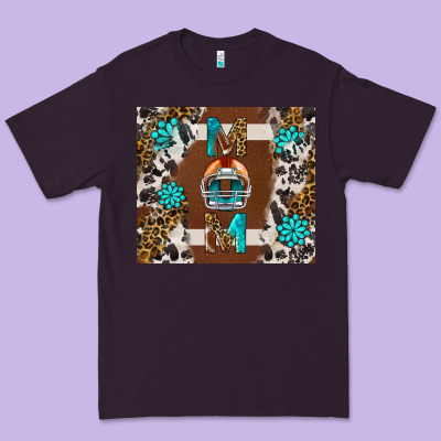 American Football Mom Tumbler Premium Tee Designed By Bundleandbundleshop