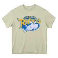 Mossy leed rhinos Heavy Core Tee - linhVisuals