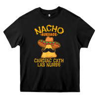 Black nacho average cardiac cath lab nurse cinco de mayo mexican Heavy Core Tee - linhVisuals