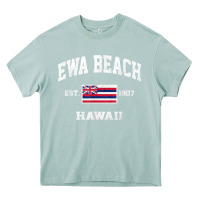 Arona ewa beach hawaii hi vintage state athletic style t shirt Heavy Core Tee - linhVisuals