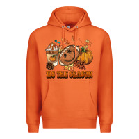 Carrot tis the season football Premium Hoodie - BarkalooDesign