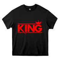 Black king Heavy Core Tee - linhVisuals