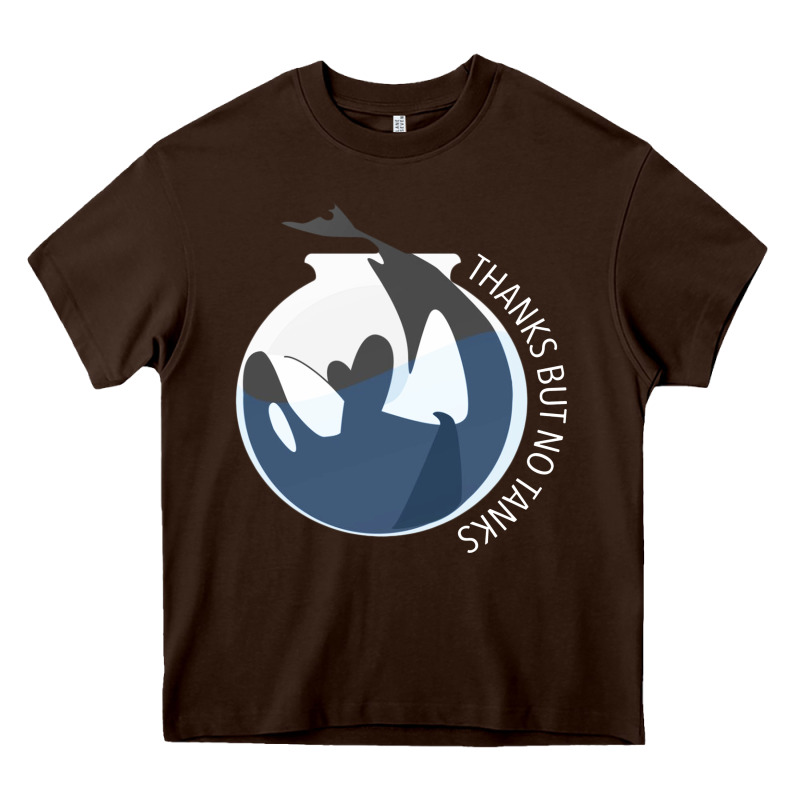 Thanks But No Tanks Heavy Core Tee by linhVisuals | Teevron