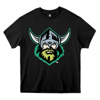 Black canberra raiders Heavy Core Tee - linhVisuals