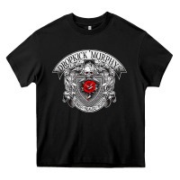 Black dropkick murphy Heavy Core Tee - linhVisuals