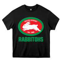 Black south sidney rabbitohs Heavy Core Tee - linhVisuals