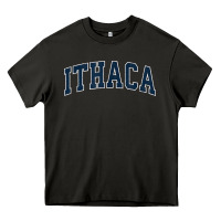 Asphalt ithaca new york ny vintage sports design navy design t shirt Heavy Core Tee - linhVisuals