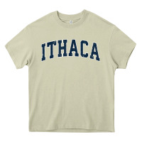 Mossy ithaca new york ny vintage sports design navy design t shirt Heavy Core Tee - linhVisuals