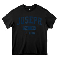 Black joseph oregon or vintage sports established navy design t shirt Heavy Core Tee - linhVisuals
