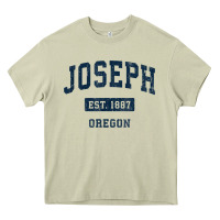 Mossy joseph oregon or vintage sports established navy design t shirt Heavy Core Tee - linhVisuals