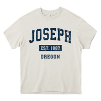 Cream joseph oregon or vintage sports established navy design t shirt Heavy Core Tee - linhVisuals
