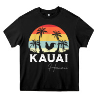 Kauai Hawaii Chicken Lover Souvenir T Shirt Heavy Core Tee | Teevron