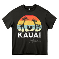 Asphalt kauai hawaii chicken lover souvenir t shirt Heavy Core Tee - linhVisuals