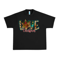 Black Love Snowman Urban Heavy Tee - CowhideDigitalArt