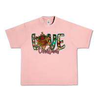 Salmon Love Snowman Urban Heavy Tee - CowhideDigitalArt
