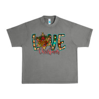 Tornado Love Snowman Urban Heavy Tee - CowhideDigitalArt