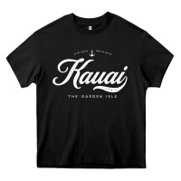 Black kauai hawaii vintage retro t shirt Heavy Core Tee - linhVisuals
