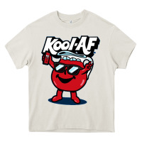 Cream Kool-Af Heavy Core Tee - linhVisuals