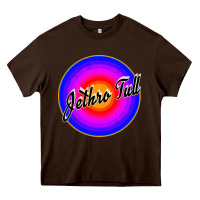 Chocolate Brown jethro tull Heavy Core Tee - linhVisuals