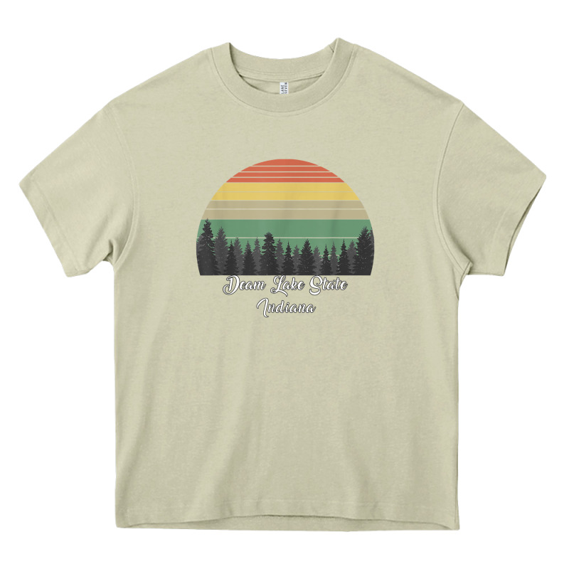 Deam Lake State Heavy Core Tee by linhVisuals | Teevron