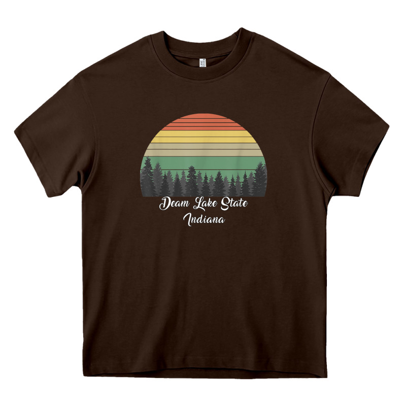 Deam Lake State Heavy Core Tee by linhVisuals | Teevron