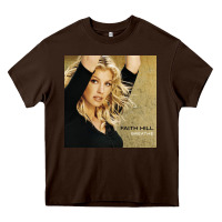 Chocolate Brown faith hill   breathe Heavy Core Tee - linhVisuals