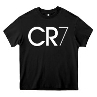 Black Cristiano CR7 Heavy Core Tee - linhVisuals
