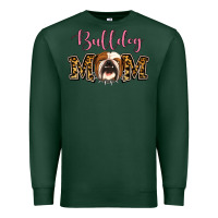 Sports Green Bulldog Mom Premium Sweatshirt - Jasminsmagicworld