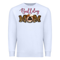White Bulldog Mom Premium Sweatshirt - Jasminsmagicworld