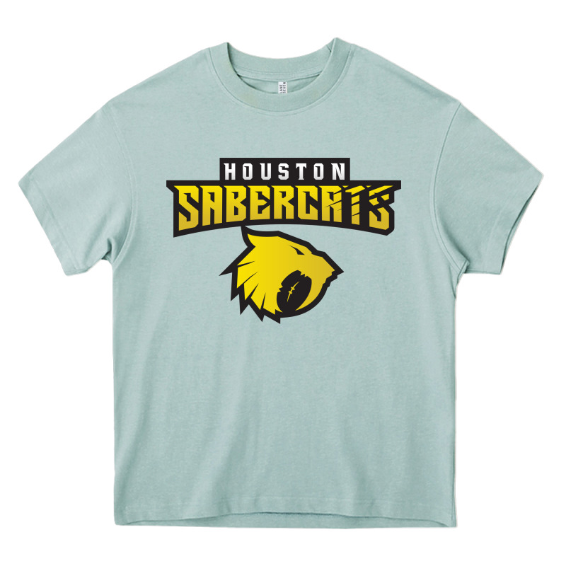 Houston Sabercats Rugby Heavy Core Tee by linhVisuals | Teevron