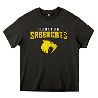 Asphalt houston sabercats rugby Heavy Core Tee - linhVisuals