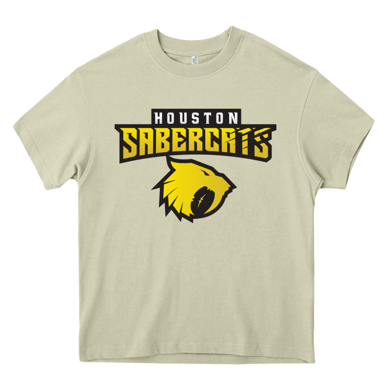 Houston Sabercats Rugby Heavy Core Tee by linhVisuals | Teevron
