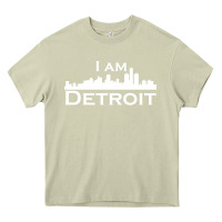 Mossy I Am Detroit Heavy Core Tee - linhVisuals