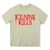 Mossy red ice nine kills Heavy Core Tee - linhVisuals