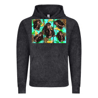 Vintage Black Monkey bananas kid's bottle Vintage Hoodie - Artiststas